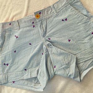Lilly Pulitzer Seersucker + Ladybug size 10 shorts